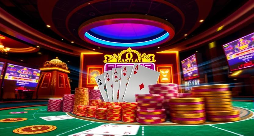 Live dealers and slot thrills at 8522BET casino